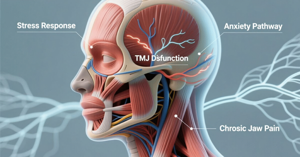 anxiety sore jaw