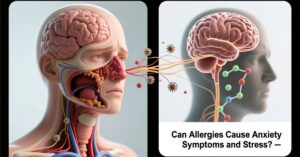 can allergies cause anxiety