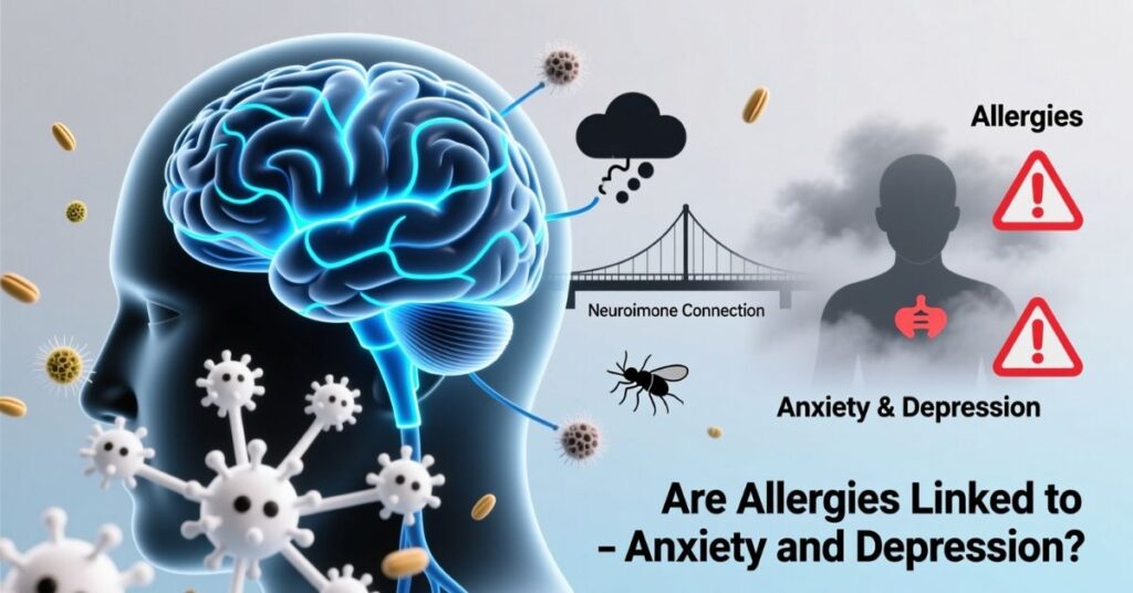 can allergies cause anxiety